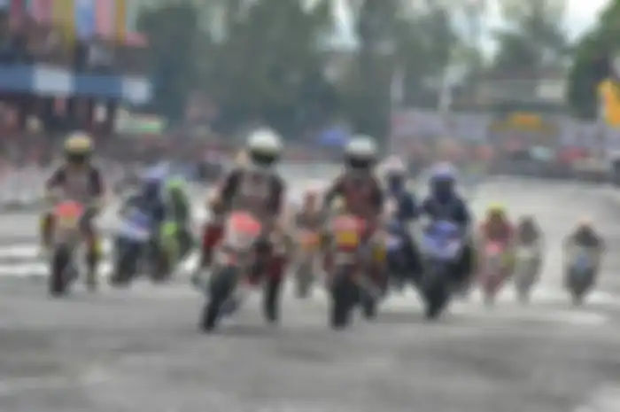 Ilustrasi balap motor nasional
