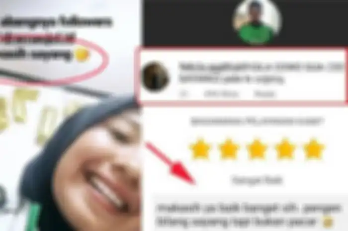 Kejadian unik driver ojol ini bikin perempuan pada baper