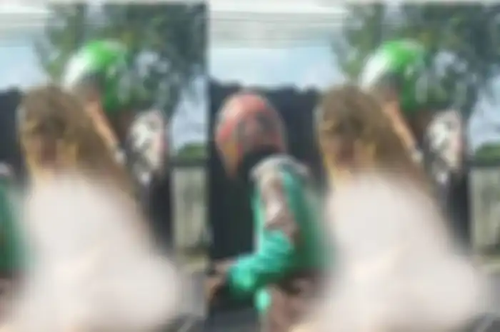 Driver ojol dapat penumpang bule wanita pakai bikini