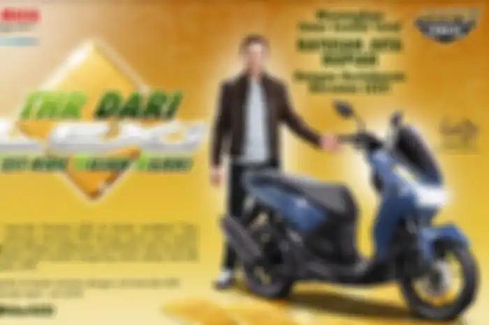 Berkah THR (Tunjangan Hari Raya) dari Yamaha.