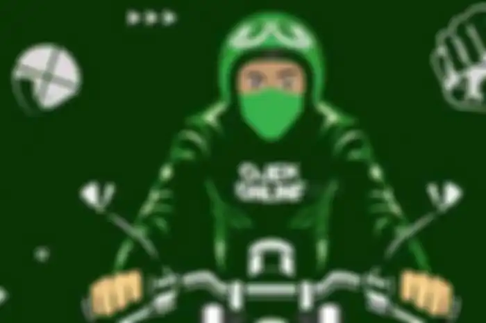 Ilustrasi ojek online