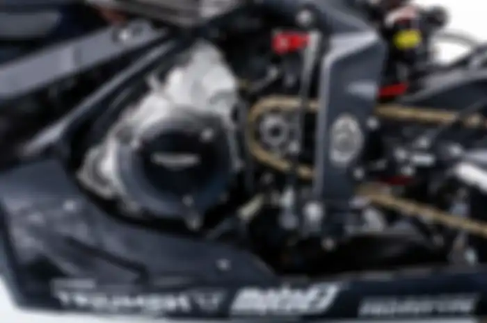 Mesin Triumph yang akan menggantikan mesin Honda di kelas Moto2 pada musim depan.