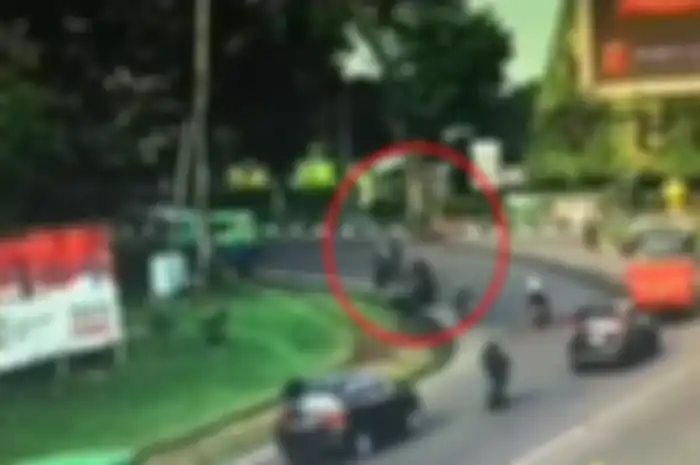 Penumpang ojek online tewas dilindas bus di Bogor