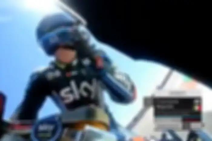 Fransesco Bagnaia sukses podium juara Moto2 Belanda.