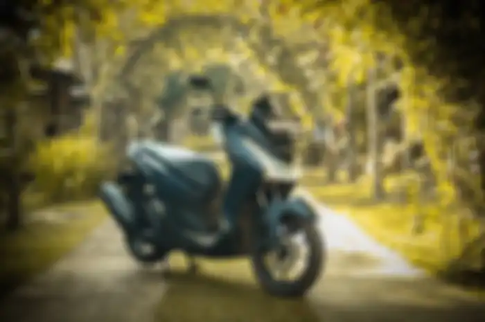 (ILUSTRASI) Modifikasi motor Yamaha LEXi 125 anti getar di setang pakai cara simpel.