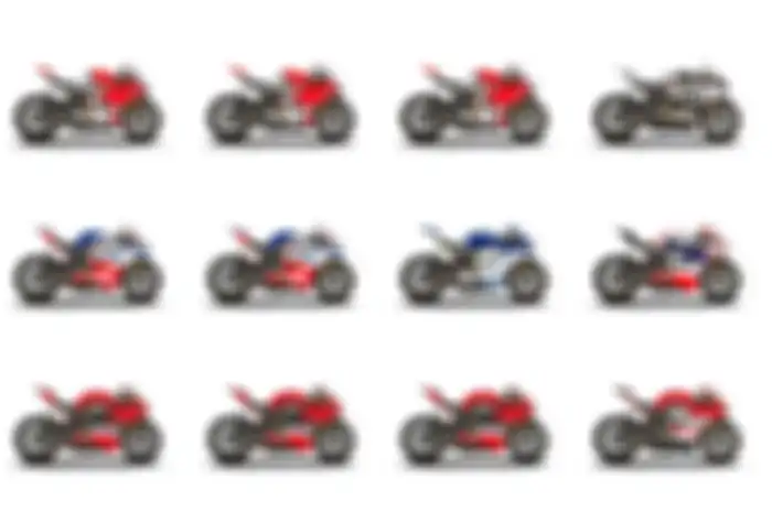 12 desain motor Ducati Panigale V4 S yang digunakan dan dilelang pada ajang World Ducati Week 2018