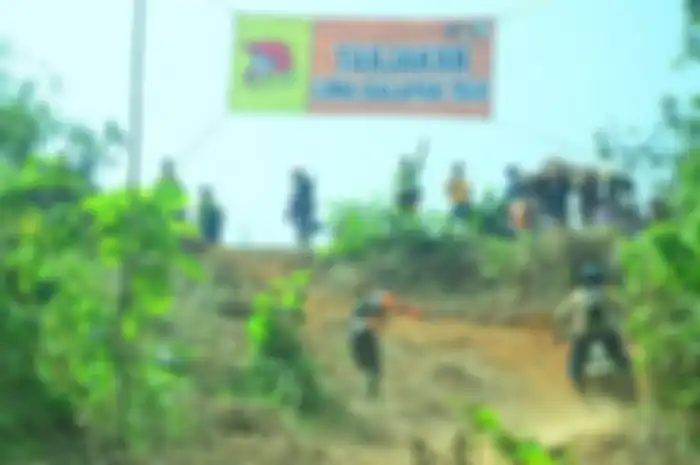 Tanjakan 583 cukup menantang dan butuh fokus ekstra.