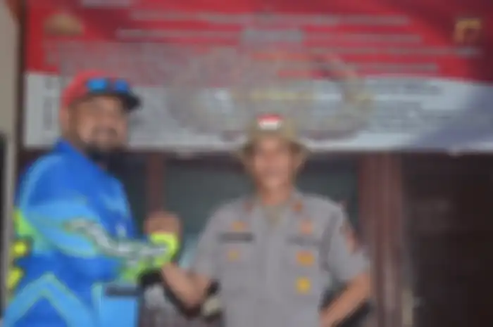 Bos Iyan berkunjung ke Polres Kota Banjar disela-sela kegiatan Banjar Adventure Trail pada Hari Minggu (15/7) yang lalu.