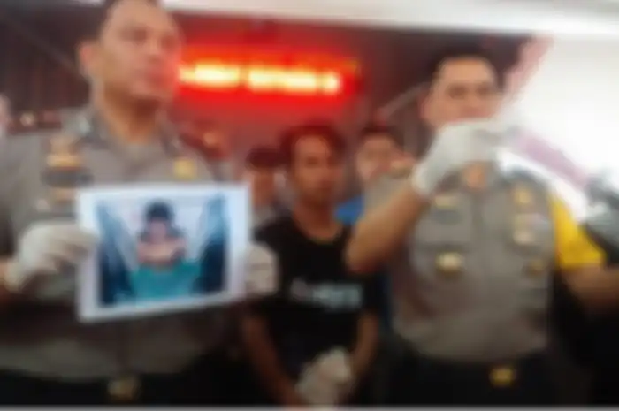 Kapolsek Medan Baru Kompol Martuasah Tobing, korban begal begal bernama Diki dan Kapolrestabes Medan Kombes Pol Dadang Hartanto.