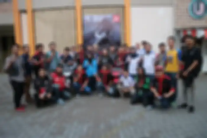 Komunitas Vario saat melakan kegiatan penyuluhan anti-narkoba