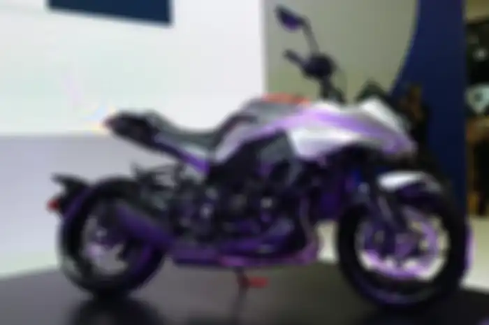 Suzuki Katana ikut mejeng digelaran Intermot, Jerman 2018.
