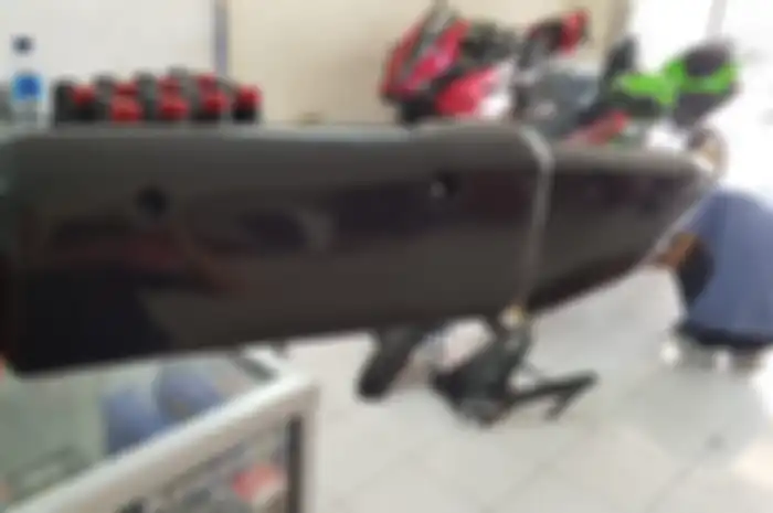 Panel carbon kevlar knalpot rawan baret dan kusam