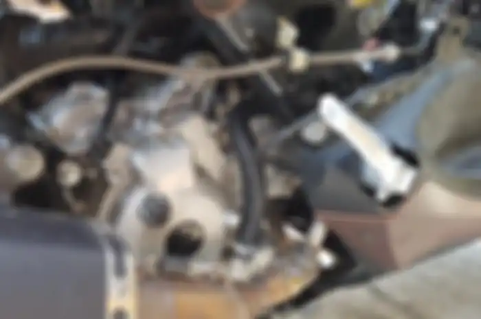 Tampak luar paket bore up dan stroke up di Yamaha XMAX