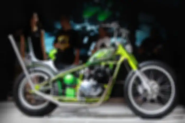 Kawasaki W175 Chopper Motodream Project MOTOR Plus Puspa Kediri Custom
