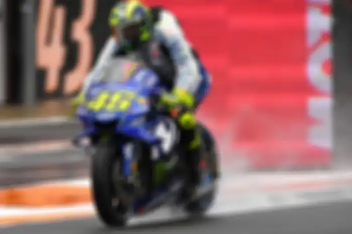 Valentino Rossi di MotoGP Valencia