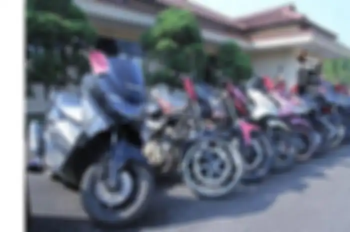 Ilustrasi barang Bukti Curanmor