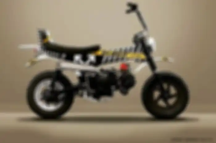 Motor custom terbaru milik putra Presiden Jokowi.