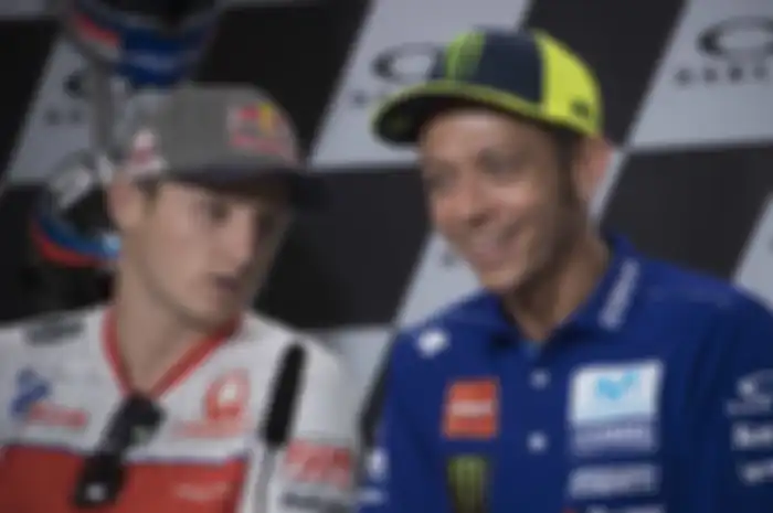 Jack Miller dan Valentino Rossi.
