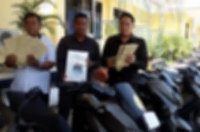 Barang bukti Yamaha NMAX yang digelapkan dengan modus cash jadi kredit