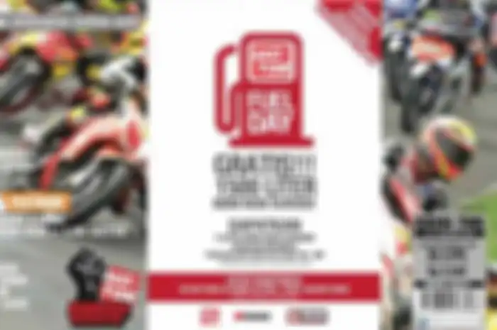 Seperti yang sudah diberitakan minggu lalu. Di perayaan Ulang Tahun MOTOR Plus ke-15, Tabloid roda dua pertama dan terbesar di tanah air bakal kasih bonus special ke pembaca yang tinggal di Jabodetabek. Bonusnya adalah, dapatkan 1 liter BBM non subsi