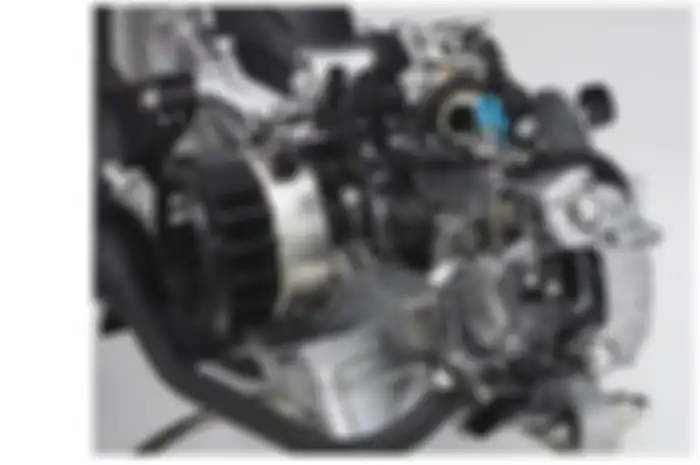 Semakin kelihatan skubek Yamaha dengan kode produksi SE88 yang dipastikan punya dapur pacu 125 cc akan menggunakan teknologi blue core.