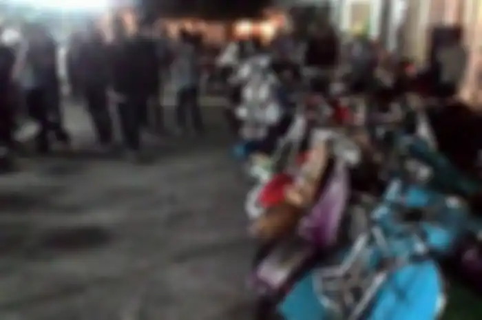 Jogja Mods Mayday berbarengan dengan Hari Buruh 2017 diramaikan 1.000 peserta yang kebanyakan skuteris