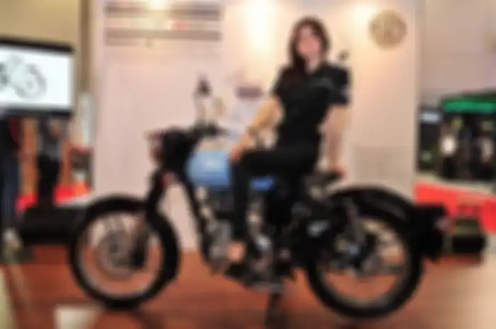 Di IIMS 2017 Royal Enfield bukan cuma launching tipe terbaru, tapi juga ada voucher jutaan rupiah. 