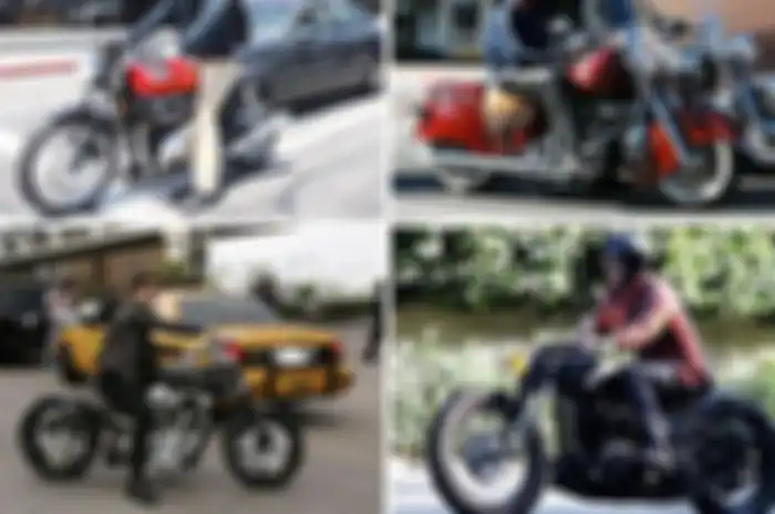 Mereka yang ketangkap basah saat naik motor di sela-sela shooting ataupun keluar rumah