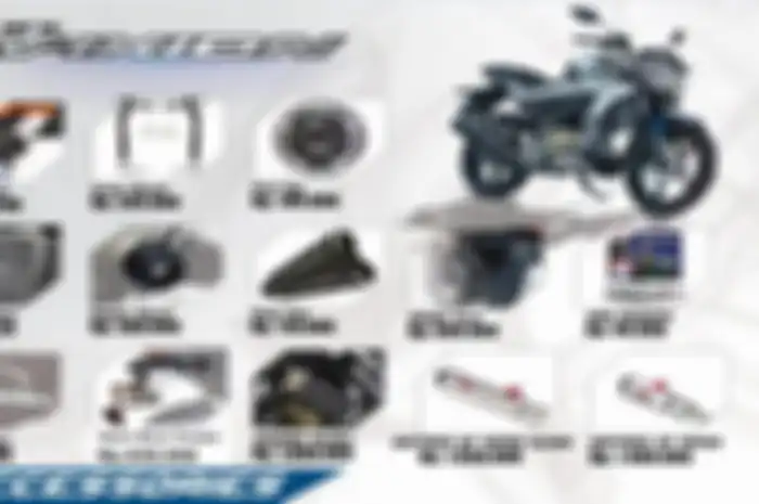 Aksesoris ini didesain oleh Unit Designer All New Vixion dan All New Vixion R serta Yamaha Indonesia mendevelopnya secara lokal dengan menggunakan bahan berkualitas Standard Japan Quality