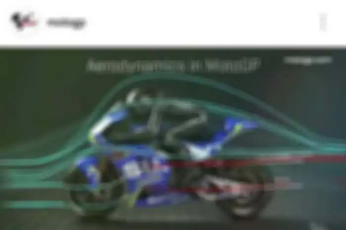 Pengaruh aerodynamic pada motor sangat penting, apalagi sekelas MotoGP.