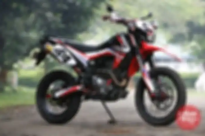 Honda CRF250M 2013 Aplikasi Roda 19 Inci Aman di Jalan Rusak