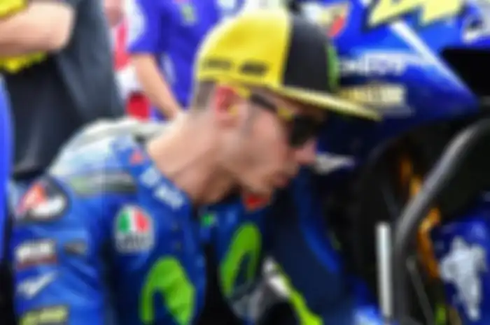 Rider tim Yamaha Valentino Rossi mengalami kecelakaan ketika sedang berlatih motocross pada Kamis 25 Mei.