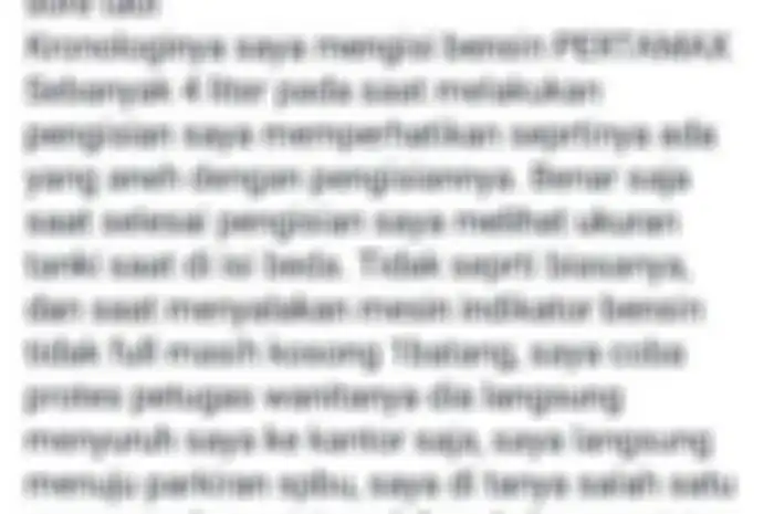 Pengendara Yamaha NMAX Ini Dicurangi Saat Isi Bensin

