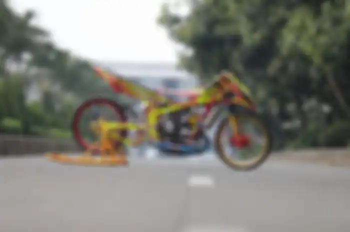 Hasilnya tak percuma, garapan mereka sabet podium satu kelas Sport FFA up to 250 cc, Suryanation Motorland di Pondok Cabe, Tangerang Selatan, beberapa waktu lalu