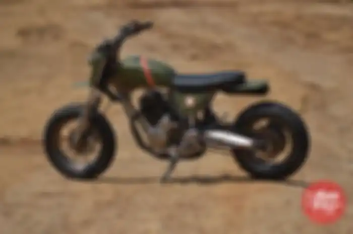 Yamaha Scorpio 2013 Supermoto Klasik Versi Mini