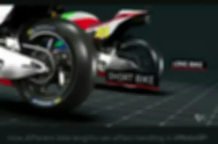 
Pengaruh Panjang Motor pada MotoGP terhadap Stabilitas Dan Kelincahan

