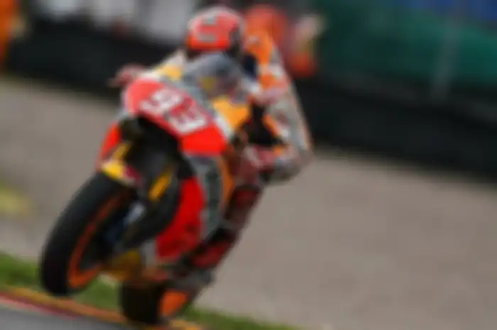 Sebanyak 8 kali berturut-turut, Marc Marquez pertahankan gelar juara MotoGP Sachsenring, Jerman.