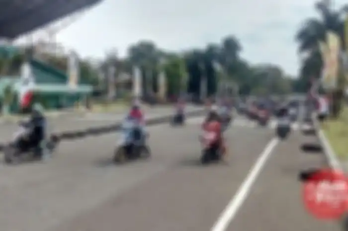 Matic Race Cimahi Ramai di Serbu Pembalap

