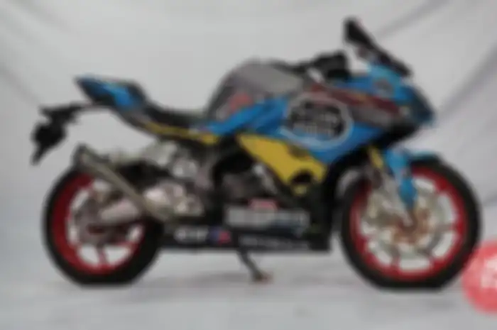 MOTOR Plus yang masuk tim juri, kepincut menjadikan Honda CBR250RR milik Agus sebagai pemenang Honda Modif Contest di Bali