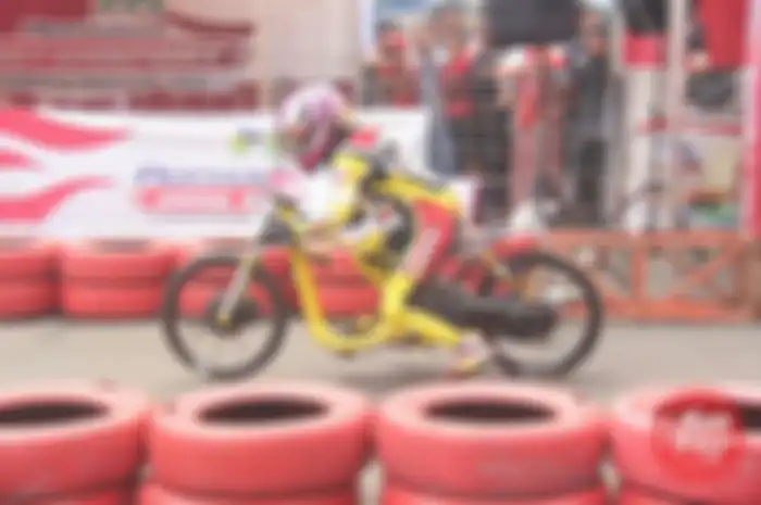 Balap adu kebut di lintasan lurus Pertamax Drag Bike Championship 2017 lebih ramai dari Kejurnas dragbike.
