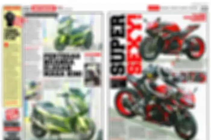 Ada ubahan knalpot yang pastinya menambah rasa performa Honda All New CBR250RR naik