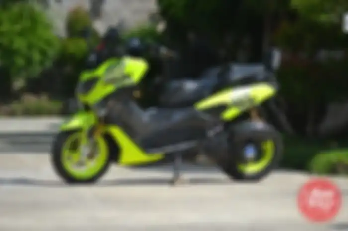 Yamaha NMAX 2015 Jadi Sweeper Saat Arus Mudik 