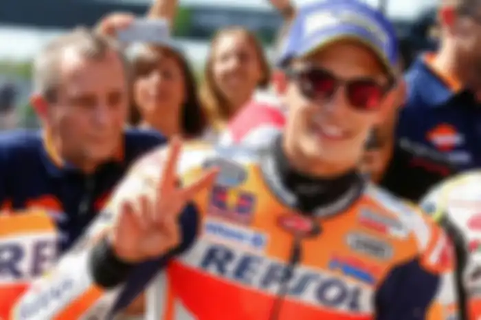 "Jujur saja, saya merasa klop dengan Honda RC213V mulai dari balapan kondisi basah dan kering di hari ini," papar Marc Marquez.