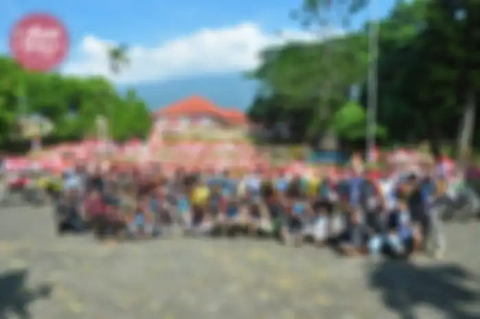 Pelepasan di museum Linggarjati oleh BBMC dan Ketua Umum Trabas, yang sebelumnya konvoy dengan pasang bendera merah putih dimotor masing-masing dan disumbangkan ke museum naskah Linggarjati