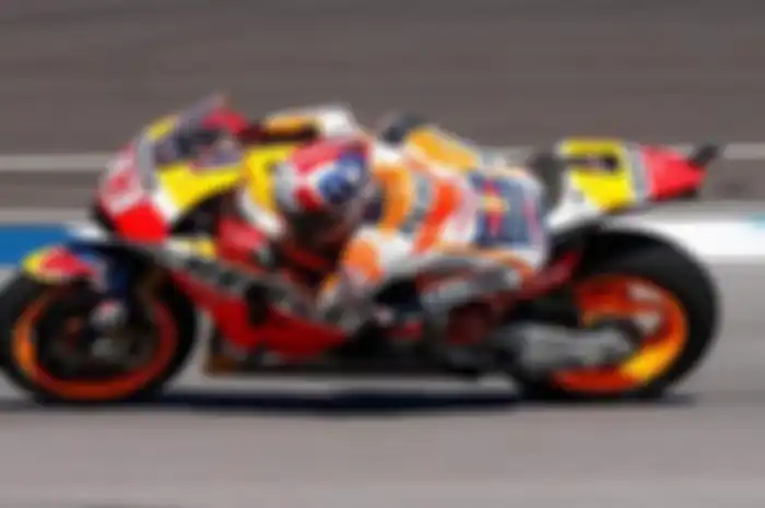 Marc Marquez berhasil menjadi yang tercepat dalam sesi latihan bebas ketiga MotoGP Indianapolis, Sabtu (8/8). Marquez berhasil mencatatkan waktu terbaik 1 menit 32,392 detik.