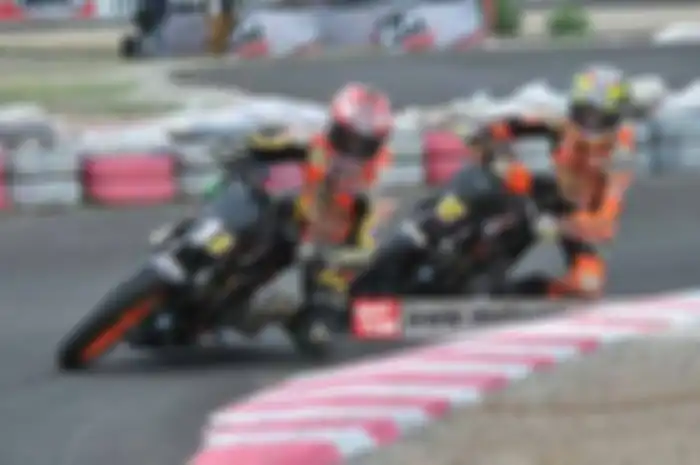 Rider tim Honda Sidrap Sodeng, Iskar H.U secara mengejutkan mampu menjadi juara di kelas MP1, MotorPrix Palu, Region 5, Seri V
