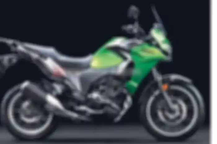 Kawasaki secara resmi melaunching varian Versys X 300 di ajang EICMA, Milan, Italia, kemarin (8/11). Kawasaki Versys X 300 yang