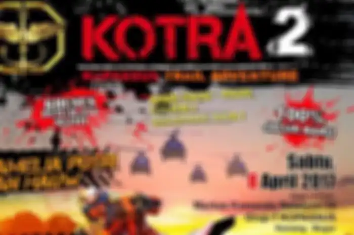 Sukses menggelar acara Kopassus Trail Adventure (KOTRA) 1, Kini Kotra 2 kembali memenuhi kegiatan penggiat  pecinta lumpur.  Acara yang dilaksanakan pada (8/4) dengan start dan finish di Markas Komando Batalyon 14, Grup-1 KOPASSUS, Kemang, Bogor.