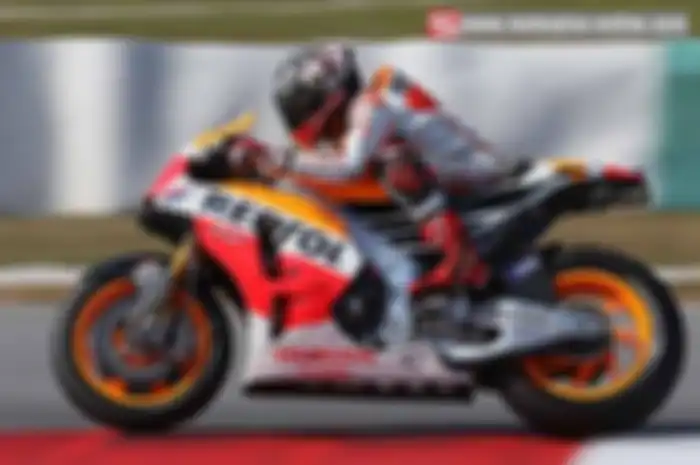 Performa Marc Marquez di sesi tes resmi pra musim MotoGP 2014 di Sirkuit Sepang, Malaysia pada hari ketiga yaitu Kamis (6/2), semakin menggila.