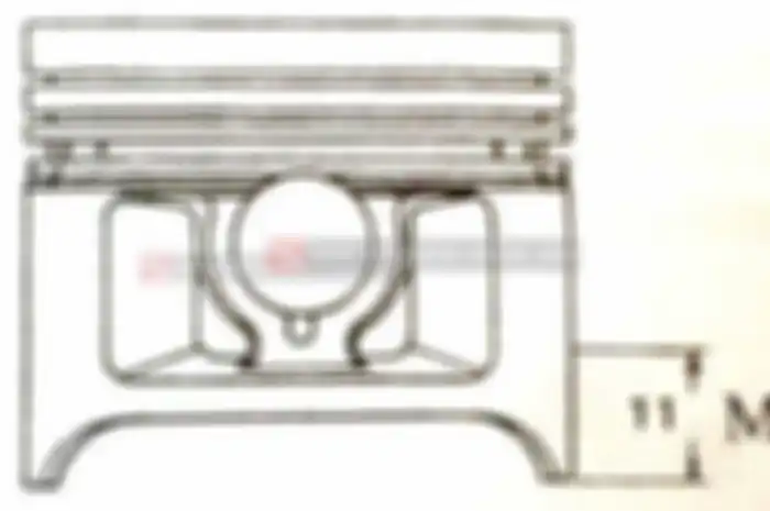 Piston tidak bulat dan tidak bundar. Bukan pula simetris. Untuk itu dalam mengukur diameter piston tidak bisa sembarang. Letak atau posisi mengukur diameter piston letaknya bukan di kepala seher. Atau bukan pula di tengah badan seher. Posisi yang tep